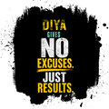 Apron | One Size, Adjustable | Cotton Drill Fabric, DTG Printed | Pockets, Double-Stitched | Unisex | Personalized | DTG | Bold Graphic | Motivation | Success | Everyday | Empowering | No Excuses, Just Results - Front - personalized design PNG