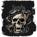 Personalized Accessory - Edgy with Custom Name - Temporary Tattoos Accessories Accessory - Person1 artwork PNG