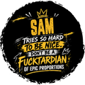 Tote Bag Zipper | Unisex | 100% Cotton Canvas | Zipper Closure, Long Handles | Everyday Use | Personalized | Typography | Humor | Sarcasm | Everyday | Sarcastic | Not So Nice - Front - personalized design PNG