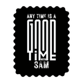 Unisex Oversized Raglan T-Shirt | 180 GSM Bio-Washed Cotton | DTF Print Ready | Relaxed Fit | Adults | Personalized | DTF | Modern | Friendship | Good Times | Friendship Day | Joyful | Good Time With Moon - Front - personalized design PNG