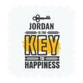 Personalized NotePad - Typographic with Custom Name - Person1 artwork PNG