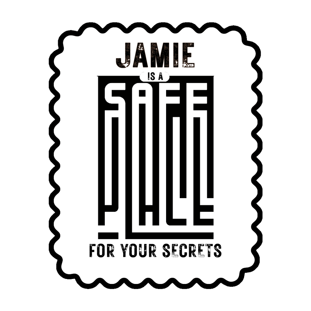 Stickers | Various Sizes | 100 Micron | Matte Laminated | Die-Cut | Durable Indoor/Outdoor | Unisex | Personalized | Typography | Trust | Secrets | Everyday - front_2x2 - personalized design PNG