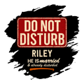 Bookmark | Standard Size | 3mm Acrylic | Waterproof, Durable, Fade-Proof | Unisex | Personalized | Typography | Humor | Everyday | Humorous | Married Life, No Peace - Front - personalized design PNG