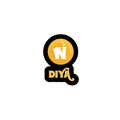 Stickers | Various Sizes | 100 Microns Matte Laminated | Die-Cut, Indoor/Outdoor Durable | Unisex | Personalized | Bold Graphic | Abstract Design | Everyday | Expressive | The Golden N - front_2x2 - personalized design PNG