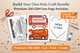 Build Your Own Kids Craft Bundle – Premium 350 GSM One-Page Activities
