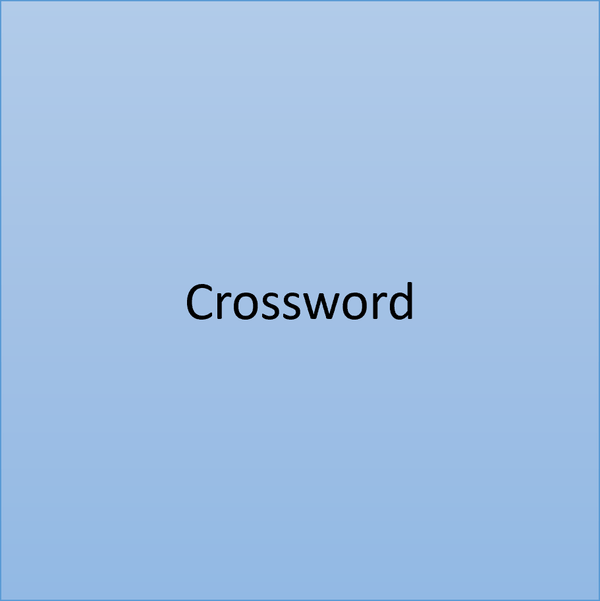 ✍️ Personalized Crossword Challenge