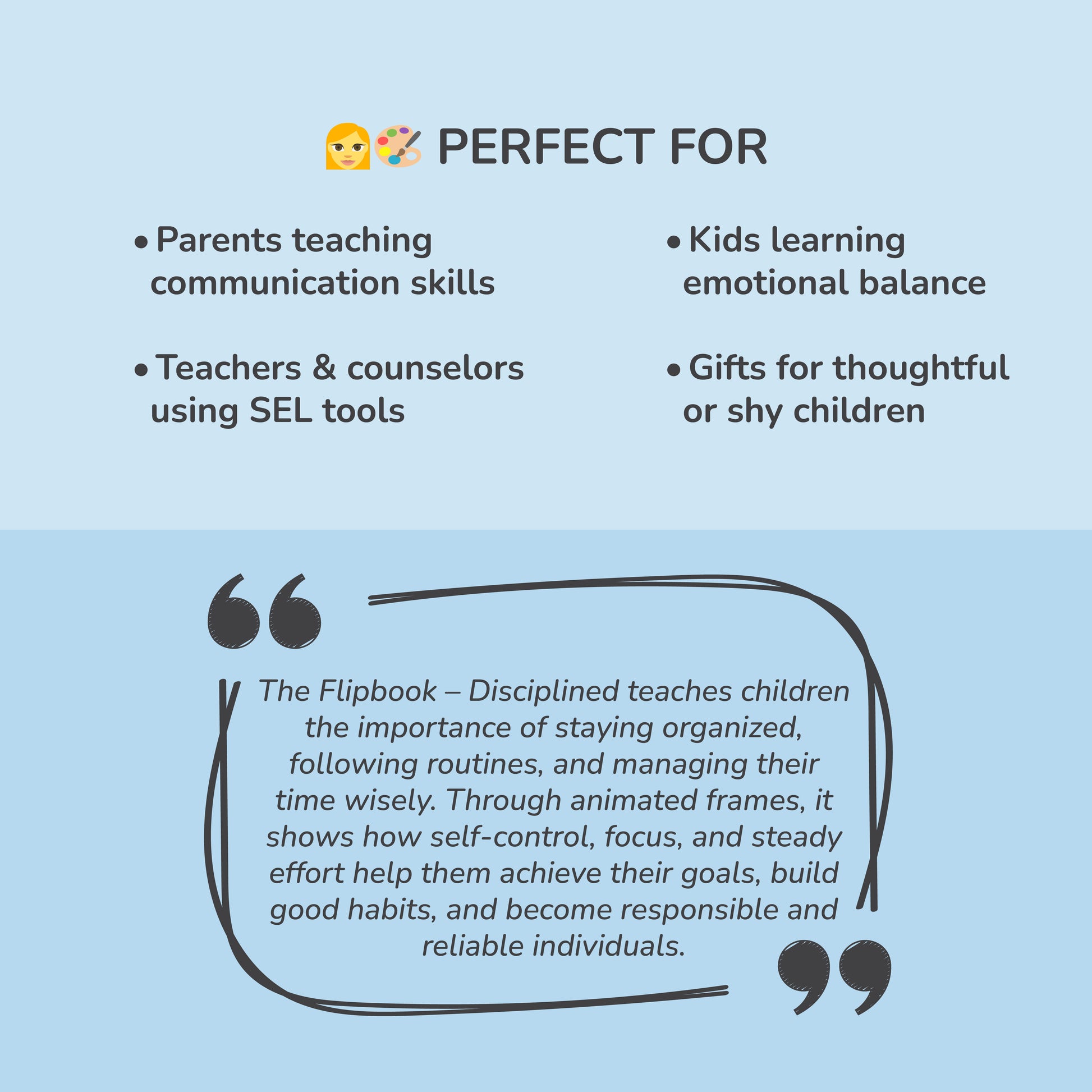 Disciplined Edition – Personalized Flipbook for Kids