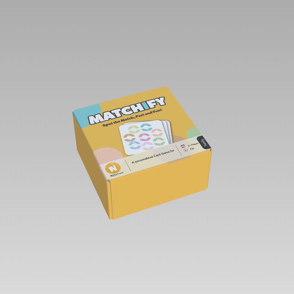 Matchify | Personalized Matching Card Game for All Ages & Occasions