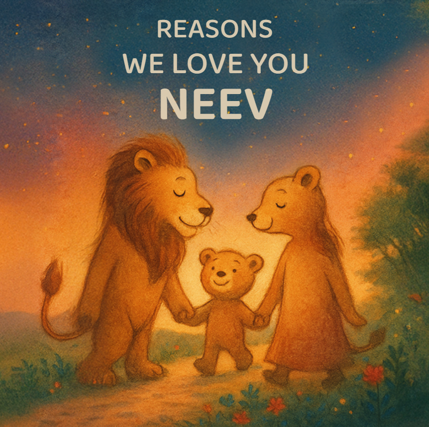 Reasons We Love You — Personalized Storybook from Mom & Dad