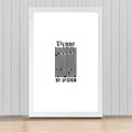 Framed Poster | Multiple Sizes | 300 GSM Art Paper | Laminated, Fade-Proof, 1-inch Frame | Unisex Home Decor | Personalized | DTG | Typographic | Design | Everyday | Confident - front_16x24In - 16x24In - mockup 10