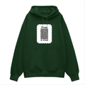 Oversized Hoodie | Relaxed Fit, Drop-Shoulder | 400 GSM Fabric | Warm, Durable | Unisex | Personalized | DTF | Typographic | Design | Everyday | Confident - front - Bottle Green - mockup 1
