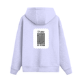 Oversized Hoodie | Relaxed Fit, Drop-Shoulder | 400 GSM Fabric | Warm, Durable | Unisex | Personalized | DTF | Typographic | Design | Everyday | Confident - back - Lavender - mockup 2