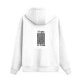 Oversized Hoodie | Relaxed Fit, Drop-Shoulder | 400 GSM Fabric | Warm, Durable | Unisex | Personalized | DTF | Typographic | Design | Everyday | Confident - back - White - mockup 2