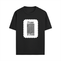 Male Standard Crew T-Shirt | Regular Fit | 100% Cotton DTF Print | Soft, Durable | Men | Personalized | DTF | Typographic | Design | Everyday | Confident - front - Black - mockup 1