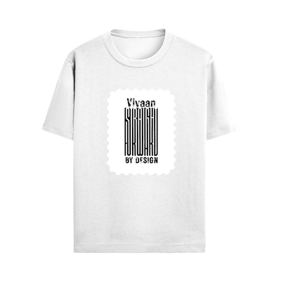 Male Standard Crew T-Shirt | Regular Fit | 100% Cotton DTF Print | Soft, Durable | Men | Personalized | DTF | Typographic | Design | Everyday | Confident - front - White - mockup 1