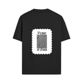 Male Standard Crew T-Shirt | Regular Fit | 100% Cotton DTF Print | Soft, Durable | Men | Personalized | DTF | Typographic | Design | Everyday | Confident - back - Black - mockup 2