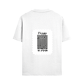 Male Standard Crew T-Shirt | Regular Fit | 100% Cotton DTF Print | Soft, Durable | Men | Personalized | DTF | Typographic | Design | Everyday | Confident - back - White - mockup 2
