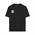 Male Standard Crew T-Shirt | Regular Fit | 100% Cotton DTF Print | Soft, Durable | Men | Personalized | DTF | Typographic | Design | Everyday | Confident - left pocket - Black - mockup 5