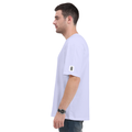 Oversized Standard T-Shirt | Unisex Oversized Fit | 180 GSM 100% Super Combed Cotton | DTF Print | Soft & Durable | Personalized | DTF | Typographic | Design | Everyday | Confident - right sleeve - Lavender - mockup 6