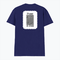 Male V Neck T-Shirt | Regular Fit | 180 GSM Bio-Washed Cotton | DTF Print | Double Stitched, Pre-Shrunk | Men | Personalized | DTF | Typographic | Design | Everyday | Confident - back - Royal Blue - mockup 2