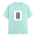 Classic Crew T-Shirt | Men's Regular Fit | 180 GSM Bio-Washed Cotton | DTG Print Ready | Double-Stitched & Ribbed Neck | Personalized | DTG | Typographic | Design | Everyday | Confident - front - Mint - mockup 1