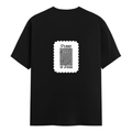 Female Classic Crew T-Shirt | Women's Regular Fit | 180 GSM Bio-Washed Cotton | Double Stitched, Pre-Shrunk | Personalized | DTG | Typographic | Design | Everyday | Confident - back - Black - mockup 2