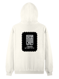 Pullover Hoodie | Unisex Regular Fit | Tri-Layer Cotton Blend | DTG Print Ready | Adults | Personalized | DTG | Modern | Leadership | Confidence | Everyday | Calm - back - Off White - mockup 2