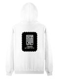 Pullover Hoodie | Unisex Regular Fit | Tri-Layer Cotton Blend | DTG Print Ready | Adults | Personalized | DTG | Modern | Leadership | Confidence | Everyday | Calm - back - White - mockup 2