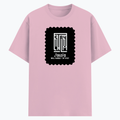 Cotton Stretch T-Shirt | Unisex Adult | 95% Cotton 5% Spandex Blend | 240 GSM, Breathable, Flexible | DTF Print Ready | Personalized | DTF | Modern | Leadership | Confidence | Everyday | Calm - front - Light Baby Pink - mockup 1