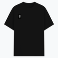 Basic T-Shirt | Unisex XS-2XL | Poly-Cotton Blend | Soft Finish & Durable | Everyday Wear | Personalized | DTG | Modern | Leadership | Confidence | Everyday | Calm - right pocket - Black - mockup 4
