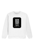 Oversized Sweatshirt | Roomy Relaxed Fit | 400 GSM Cotton Blend | Pre-Shrunk Drop Shoulder | Unisex Adult | Personalized | DTG | Modern | Leadership | Confidence | Everyday | Calm - front - White - mockup 1