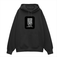 Oversized Hoodie | Unisex Relaxed Fit | 400 GSM Cotton Blend | DTG Printed | Drop Shoulder, Pre-Shrunk | Adults | Personalized | DTG | Modern | Leadership | Confidence | Everyday | Calm