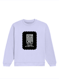 Oversized Sweatshirt | Roomy Relaxed Fit | 400 GSM Cotton Blend | Pre-Shrunk Drop Shoulder | Unisex Adult | Personalized | DTF | Modern | Leadership | Confidence | Everyday | Calm - front - Lavender - mockup 1