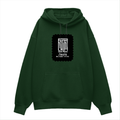 Oversized Hoodie | Relaxed Fit, Drop-Shoulder | 400 GSM Fabric | Warm, Durable | Unisex | Personalized | DTF | Modern | Leadership | Confidence | Everyday | Calm - front - Bottle Green - mockup 1