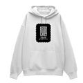 Oversized Hoodie | Relaxed Fit, Drop-Shoulder | 400 GSM Fabric | Warm, Durable | Unisex | Personalized | DTF | Modern | Leadership | Confidence | Everyday | Calm - front - White - mockup 1
