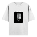 Oversized Standard T-Shirt | Unisex Relaxed Fit | 100% Super Combed Cotton DTG | Soft, Breathable & Durable | Adult | Personalized | DTG | Modern | Leadership | Confidence | Everyday | Calm - front - White - mockup 1