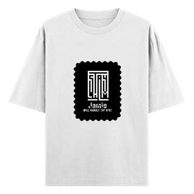 Oversized Standard T-Shirt | Unisex Relaxed Fit | 100% Super Combed Cotton DTG | Soft, Breathable & Durable | Adult | Personalized | DTG | Modern | Leadership | Confidence | Everyday | Calm - front - White - mockup 1