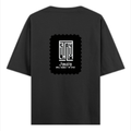 Oversized Standard T-Shirt | Unisex Relaxed Fit | 100% Super Combed Cotton DTG | Soft, Breathable & Durable | Adult | Personalized | DTG | Modern | Leadership | Confidence | Everyday | Calm - back - Black - mockup 2