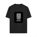 Male Standard Crew T-Shirt | Regular Fit | 100% Cotton DTF Print | Soft, Durable | Men | Personalized | DTF | Modern | Leadership | Confidence | Everyday | Calm - front - Black - mockup 1
