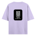 Oversized Classic T-Shirt | Unisex Oversized Fit | 100% Super-Combed Cotton | Pre-Shrunk & Ribbed Neck | Adults | Personalized | DTG | Modern | Leadership | Confidence | Everyday | Calm - back - Lavender - mockup 2