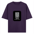 Oversized Classic T-Shirt | Unisex Fit | 100% Super-Combed Cotton | Pre-Shrunk, Double-Stitched | Adults | Personalized | DTF | Modern | Leadership | Confidence | Everyday | Calm - front - Purple - mockup 1