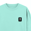 Oversized Classic T-Shirt | Unisex Fit | 100% Super-Combed Cotton | Pre-Shrunk, Double-Stitched | Adults | Personalized | DTF | Modern | Leadership | Confidence | Everyday | Calm - right pocket - Mint - mockup 4