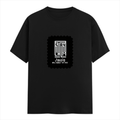 Classic Crew T-Shirt | Men's Regular Fit | 180 GSM Bio-Washed Cotton | DTG Print Ready | Double-Stitched & Ribbed Neck | Personalized | DTG | Modern | Leadership | Confidence | Everyday | Calm - front - Black - mockup 1