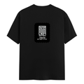 Classic Crew T-Shirt | Men's Regular Fit | 180 GSM Bio-Washed Cotton | DTG Print Ready | Double-Stitched & Ribbed Neck | Personalized | DTG | Modern | Leadership | Confidence | Everyday | Calm - back - Black - mockup 2