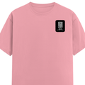 Classic Crew T-Shirt | Men's Regular Fit | 180 GSM Bio-Washed Cotton | DTG Print Ready | Double-Stitched & Ribbed Neck | Personalized | DTG | Modern | Leadership | Confidence | Everyday | Calm - left pocket - Flamingo - mockup 3