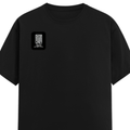 Classic Crew T-Shirt | Men's Regular Fit | 180 GSM Bio-Washed Cotton | DTG Print Ready | Double-Stitched & Ribbed Neck | Personalized | DTG | Modern | Leadership | Confidence | Everyday | Calm - right pocket - Black - mockup 4