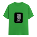 Female Classic Crew T-Shirt | Women's Regular Fit | 180 GSM Bio-Washed Cotton | Double Stitched, Pre-Shrunk | Personalized | DTG | Modern | Leadership | Confidence | Everyday | Calm - front - Flag Green - mockup 1