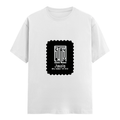 Female Classic Crew T-Shirt | Women's Regular Fit | 180 GSM Bio-Washed Cotton | Double Stitched, Pre-Shrunk | Personalized | DTG | Modern | Leadership | Confidence | Everyday | Calm - front - White - mockup 1