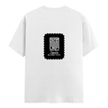 Female Classic Crew T-Shirt | Women's Regular Fit | 180 GSM Bio-Washed Cotton | Double Stitched, Pre-Shrunk | Personalized | DTG | Modern | Leadership | Confidence | Everyday | Calm - back - White - mockup 2