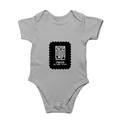 Baby Romper | 0-12 Months Regular Fit | 180 GSM Bio-Washed Cotton Blend | Double Stitched, Pre-Shrunk | Unisex | Personalized | DTF | Modern | Leadership | Confidence | Everyday | Calm - front - Grey Melange - mockup 1